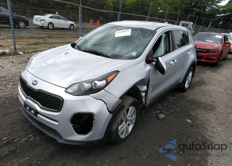 2019 Kia Sportage Lx z USA, uszkodzony, nr VIN KNDPM3AC4K7628053